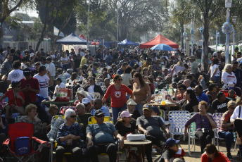 Santa Fe, Argentina.- In the photos taken on August 7, 2023, during the eighth edition of the Festival de la Caña con Ruda that took place in the town of Monte Vera, located north of the city of Santa Fe, where the famous Don Paulino caña con ruda was tasted, produced by the store itself, which has more than 80 years of history and which brought together musical, gastronomic and artisan fairs.