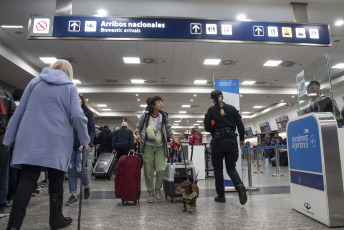 Buenos Aires, Argentina.- In the photos taken on August 17, 2023, it shows the Jorge Newbery Airport in the midst of flight delays due to the intense storm that affected the city of Buenos Aires and its surroundings. There were more than 80 delayed flights and twenty cancellations. In addition, as officially reported, other planes were diverted to alternative airports due to the impossibility of landing due to the storm.