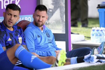 La Paz, Bolivia - Images from September 12, 2023, from the pre-match. Argentina faces Bolivia this afternoon in the high altitude of La Paz, for the second date of the South American qualifiers for the 2026 World Cup.