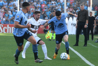 Córdoba, Argentina.- En las fotos tomadas el 21 de septiembre del 2023, Belgrano recibió a Platense en su estadio del barrio Alberdi, en la capital cordobesa, por la 5ta fecha de la Zona B de la Copa de la Liga Profesional. Belgrano venció 3-0 a Platense. Alejandro Rébola y Matías Marín y Lucas Passerini los goleadores.