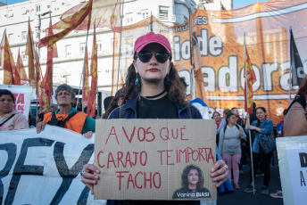 Buenos Aires, Argentina.- In the photos taken on September 28, 2023, thousands of women, diversities, independent activists and organizations marched from Plaza de Mayo to Congress in defense of "safe and free abortion, for ESI and for lives worthy", "against the right, the adjustment and the International Monetary Fund (IMF)", under the cry "freedom is ours".