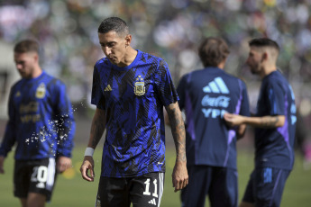 La Paz, Bolivia - Images from September 12, 2023, from the pre-match. Argentina faces Bolivia this afternoon in the high altitude of La Paz, for the second date of the South American qualifiers for the 2026 World Cup.