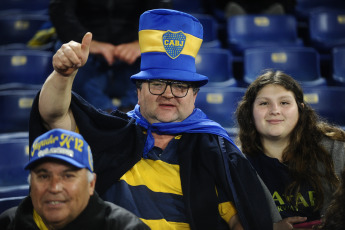 Buenos Aires, Argentina.- In the photos taken on September 28, 2023, during the match between Boca Juniors and Palmeiras in the first leg of the Conmebol Libertadores semifinals played in La Bombonera. Boca tied 0-0 with Palmeiras. Boca will visit Palmeiras next Thursday at the Allianz Parque in search of a ticket to the final of the Conmebol Libertadores.