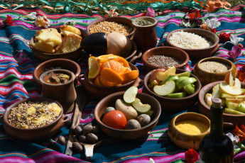 Buenos Aires, Argentina.- In the photos taken on August 31, 2023, members of indigenous peoples celebrate Pachamama on Martin Garcia Island. With offerings, sahumos and sounds of sacred shells, native peoples celebrated Pachamama in this place considered an "environmental jewel" in the middle of the Río de la Plata, with an ancestral ceremony where a mouth was opened in the earth to treat it with food.