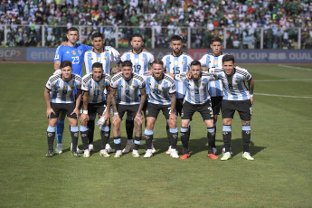 La Paz, Bolivia - Images from September 12, 2023, from the pre-match. Argentina faces Bolivia this afternoon in the high altitude of La Paz, for the second date of the South American qualifiers for the 2026 World Cup.