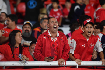 Buenos Aires, Argentina.- In the photos taken on October 29, 2023, during the match between Independiente and Arsenal on the eleventh date of zone A of the Professional Football League (LPF) Cup at the Libertadores de América Stadium . Independiente could not defeat the relegated Arsenal de Sarandí and ended up drawing goalless in Avellaneda.