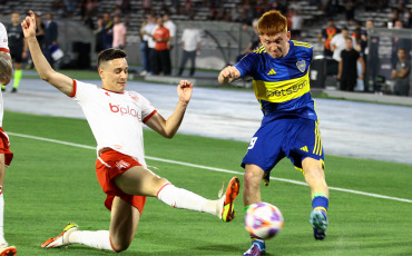 Córdoba, Argentina.- In the photos taken on November 22, 2023, during the match between Boca Junior and Estudiantes de La Plata in the semifinals of the Argentine Cup at the Mario Alberto Kempes stadium. Boca lost 3-2 with Estudiantes and put its presence in the 2024 Copa Libertadores in check.