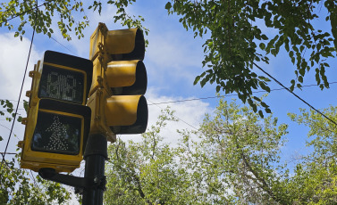 Mendoza, Argentina.- En las fotos tomadas el 31 de enero del 2024, un corte de energía eléctrica afecta a Mendoza, en medio de una alerta roja por calor extremo, generado por "una falla del sistema de transporte nacional", informó el Ministerio de Energía y Ambiente provincial. Hace varios días, la provincia de Mendoza viene padeciendo altas temperaturas, que superaron los 38 grados centígrados. Según los pronósticos, las altas temperaturas continuarán al menos hasta la semana próxima.