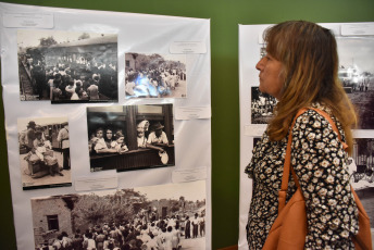 San Juan, Argentina.- In the photos taken on January 15, 2024, during the inauguration of the documentary, photographic, newspaper, audiovisual, bibliographic, museological and experiential exhibition in commemoration of the 80th anniversary of the 1944 earthquake that marked the history of the province of San Juan.