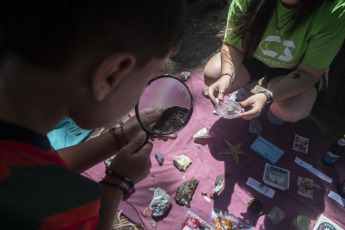 Buenos Aires, Argentina.- En las fotos tomadas el 21 de enero del 2024, las variadas actividades de ciencia, arte y tecnología se volvieron a reeditar por segunda vez, de forma gratuita, en el Parque Saavedra, como forma de reclamo de unos 60 estudiantes de universidades nacionales de carreras científicas, tecnológicas y de arte para pedir por la apertura de la programación de verano del Centro Cultural de la Ciencia (C3) que fue cancelado por las autoridades.