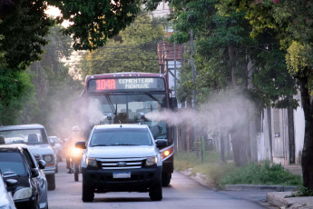 Corrientes, Argentina.- En la foto tomada el 23 de enero de 2024, el Ministerio de Salud de Corrientes refuerza las medidas para combatir el avance del dengue, que registra un promedio de 100 casos positivos de la enfermedad, y así "moderar el impacto del brote", informaron hoy fuentes de la cartera sanitaria.