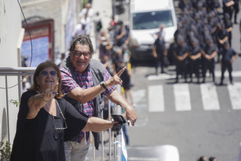 Buenos Aires, Argentina.- En las fotos tomadas el 24 de enero del 2024, manifestantes en la Plaza Congreso, con cortes parciales para el tránsito vehicular, en el marco del paro y movilización convocado por la CGT. Argentina vive su primera huelga general desde 2019, convocada por la principal central sindical del país, contra las amplias reformas impulsadas por el Gobierno del libertario Javier Milei.