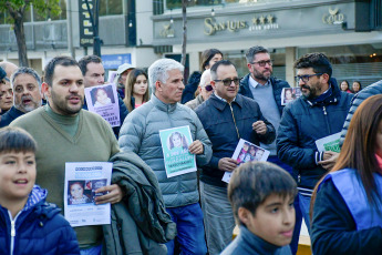 San Luis, Argentina.- In the photos taken on January 29, 2024, family and friends of Guadalupe Lucero, the girl who disappeared more than 2 years ago in San Luis, held a march to demand that the search for the minor continue. Governor Claudio Poggi received relatives of Guadalupe Belén Lucero and promised to make available everything necessary to make visible and clarify the case of the girl, about whom there has been no news since June 14, 2021. For her family, the little girl, who was 5 years old at the time, was kidnapped.