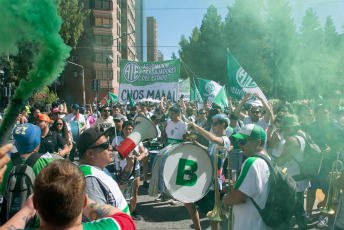 Neuquén, Argentina.- In the photo taken on January 24, 2024, strike and mobilization across the country in rejection of the DNU and the Omnibus Law of President Javier Milei.