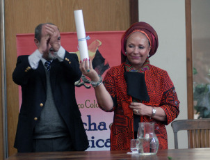 Buenos Aires, Argentina.- In the archive photo, the Colombian senator Piedad Córdoba. Known for her work in the release of those kidnapped by the FARC guerrillas, she died today at the age of 68. The lawyer, born on January 25, 1955 in Medellín, facilitated the release of more than 30 hostages from the then Revolutionary Armed Forces of Colombia and was a prominent social activist.