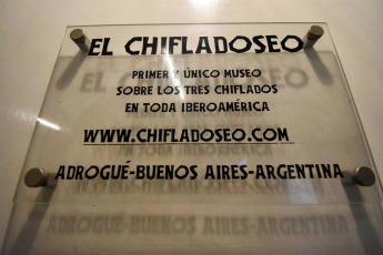 Buenos Aires, Argentina.- In the photo taken on January 28, 2024, the Three Stooges museum in Buenos Aires. 'The Three Stooges', Moe, Larry and Curly, were the protagonists of the television series that entertained several generations of Argentines. 'Chifladoseo' is the first in all of Latin America, and is located at Segurola 1152, Adrogué, Buenos Aires. It has more than 2,400 collectible objects in Spanish, of which 1,500 are on permanent display. Among them are folders with the comedy routines of The Three Stooges, dolls and figures, letters written by the actors and even original scripts.