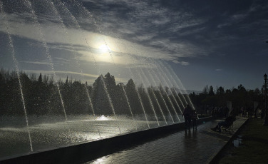 Mendoza, Argentina.- En la foto tomada el 22 de enero de 2024, la ciudad de San Rafael, Mendoza. La ocupación hotelera ascendió este fin de semana al 82 % en la localidad mendocina de San Rafael, al sur de Mendoza, informó hoy el municipio.