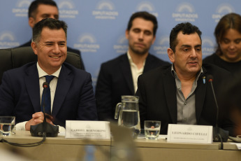 Buenos Aires.- En la foto tomada el 11 de enero de 2024, el plenario de comisiones de la Cámara de Diputados retomó hoy el análisis del proyecto de ley de "Bases y Puntos de Partida para la Libertad de los Argentinos" tras un cuarto intermedio dispuesto anoche por pedido de los bloques de Unión por la Patria (UxP) y la UCR, y oposición de los legisladores de La Libertad Avanza (LLA), que querían que pretendían continuar los debates