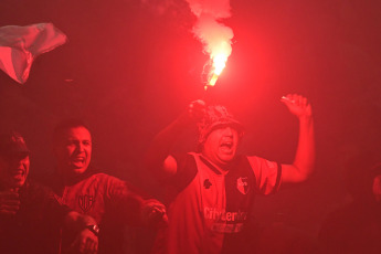 Rosario, Argentina - In the photo taken on February 25, 2024, Rosario Central was strong at the Marcelo Bielsa Stadium and defeated Newell's 1-0 with a goal by Ignacio Malcorra to win the Rosario Clasico in the seventh round of the Professional League Cup 2024.