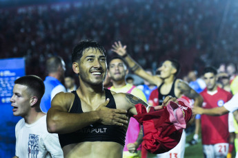 Buenos Aires, Argentina.- In the photos taken on February 26, 2024, during the match between Argentinos Juniors and Platense in a match corresponding to date 7 of the League Cup at the Diego Armando Maradona stadium. Argentinos Juniors beat Platense 3-1, and leads Zone A of the Professional League Cup.