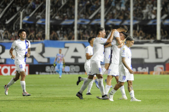 Santiago de Estero, Argentina.- In the photos taken on February 2, 2024, during the match between Central Córdoba and Godoy Cruz, for the 2024 LPF Cup at the Alfredo Terrera stadium. Godoy Cruz de Mendoza achieved his second win in a row after beating Central Córdoba, from Santiago del Estero, 2-0 as a visitor.