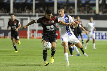 Santiago de Estero, Argentina.- In the photos taken on February 2, 2024, during the match between Central Córdoba and Godoy Cruz, for the 2024 LPF Cup at the Alfredo Terrera stadium. Godoy Cruz de Mendoza achieved his second win in a row after beating Central Córdoba, from Santiago del Estero, 2-0 as a visitor.