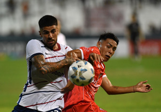 Buenos Aires, Argentina.- En las fotos tomadas el 28 de febrero del 2024, durante el partido entre San Lorenzo e Independiente de Chivilcoy en el estadio Centenario de Quilmes. San Lorenzo venció 1-0 a Independiente de Chivilcoy y avanzó a los 16avos de final de la Copa Argentina. Con un gol de Cristian Tarragona, a los 15 minutos del complemento.