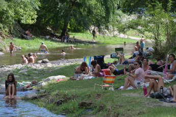 San Luis, Argentina.- In the photos taken on February 14, 2024, people enjoy the tourist places in San Luis. The province of San Luis registered an occupancy level of tourist accommodation of 95% of its more than 30,000 available beds, reported the provincial Tourism Secretariat.