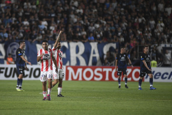 Mendoza, Argentina.- In the photos taken on February 15, 2024, during the match between Independiente Rivadavia de Mendoza and Instituto de Cordoba, in a match valid for the fifth date of Zone B of the Professional League Cup in the Bautista Gargantini stadium. Instituto de Córdoba achieved a victory as a visitor against Independiente Rivadavia de Mendoza by 2 to 0 and reached River Plate at the top of Zone A of the League Cup.