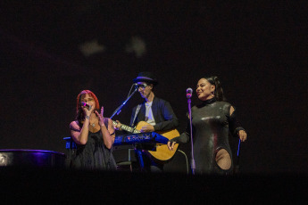 Neuquén, Argentina.- In the photos taken on February 13, 2024, more than 250 thousand spectators attended the National Confluencia Festival, which brought together in its eleventh edition a good part of the artists of the new scene and with the presentation by Fito Páez on the fourth day of the festival.