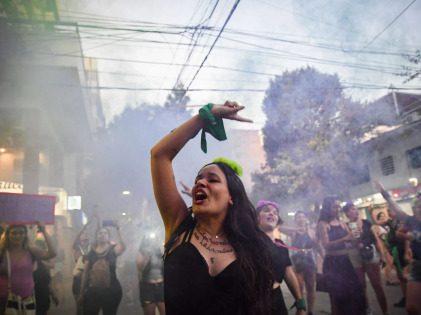 8M en Argentina por el Día de la Mujer 2024: las imágenes que dejó la marcha