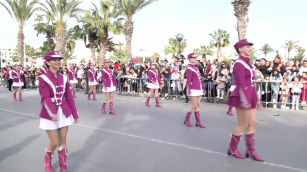 Túnez celebró el Carnaval Internacional de Hammamet