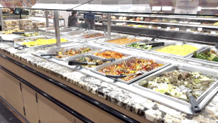 Comida preparada en supermercado de Estados Unidos