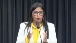 Delcy Rodríguez, vicepresidenta y ministra del Petróleo de Venezuela